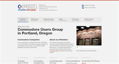 Desktop Screenshot of pdxcug.org